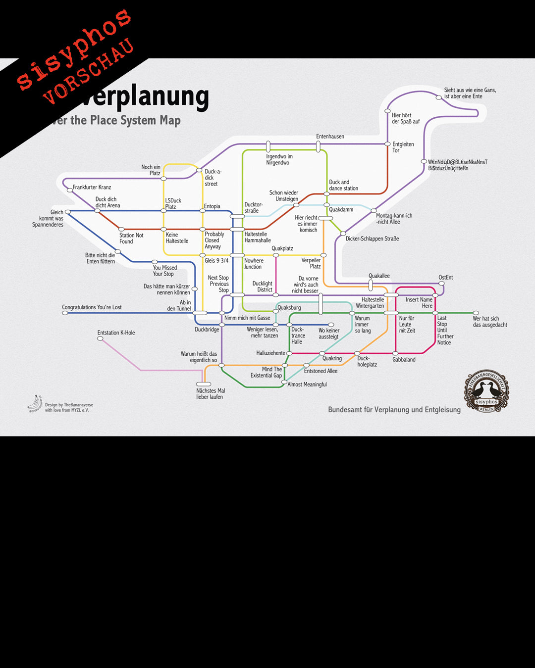 Kunst aus dem Sisyversum: Netzverplanung