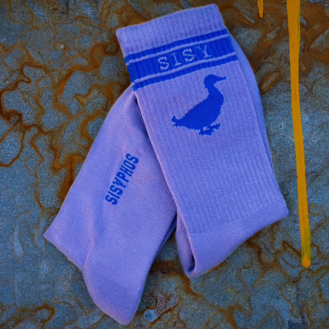 Sportsocke SISY Violet / Blue