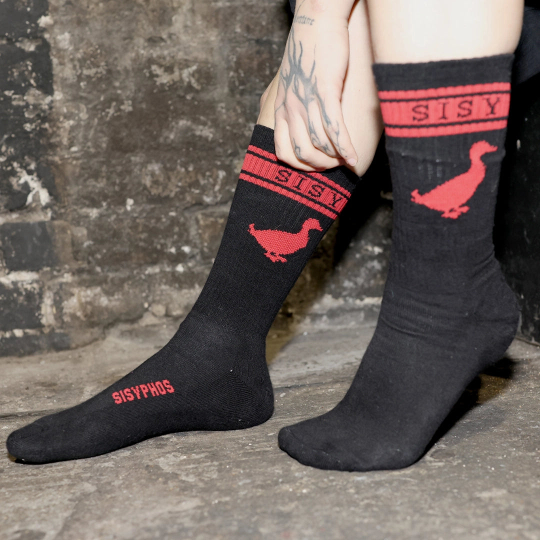 Sportsocke SISY Black / Red